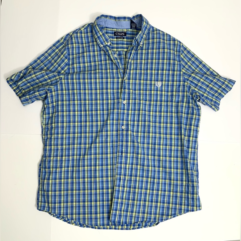 Chaps Easy Care Button Down Shirt 2XL